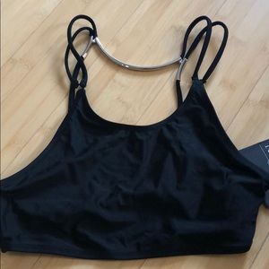 Evil Twin swim top, NWT